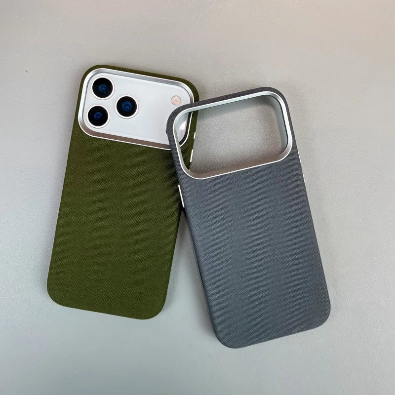 Original For Apple iPhone Magnetic TechWoven Case For iPhone 17 Pro 16 15 Pro Max Wireless Charging Magsafe Packaging Included