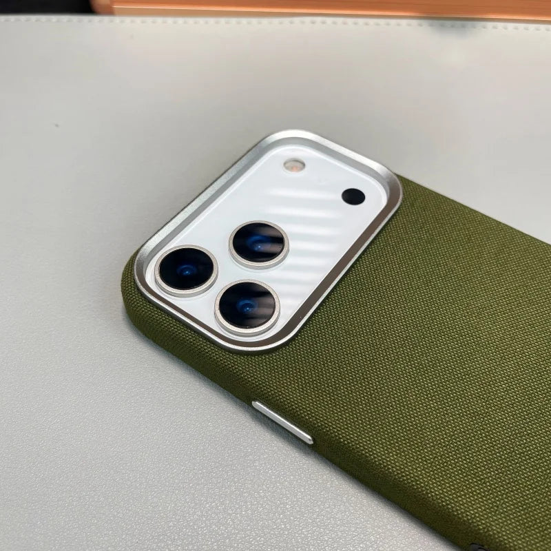 Original For Apple iPhone Magnetic TechWoven Case For iPhone 17 Pro 16 15 Pro Max Wireless Charging Magsafe Packaging Included