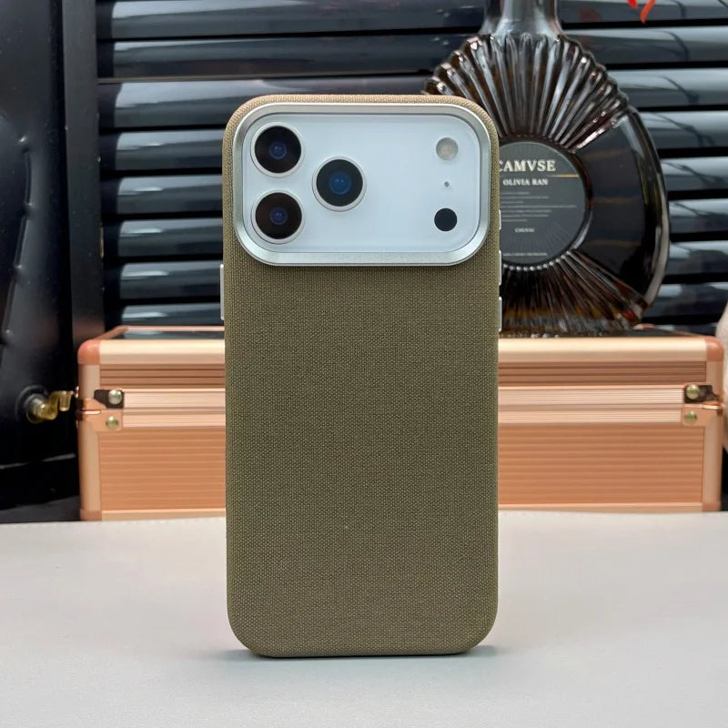 Original For Apple iPhone Magnetic TechWoven Case For iPhone 17 Pro 16 15 Pro Max Wireless Charging Magsafe Packaging Included