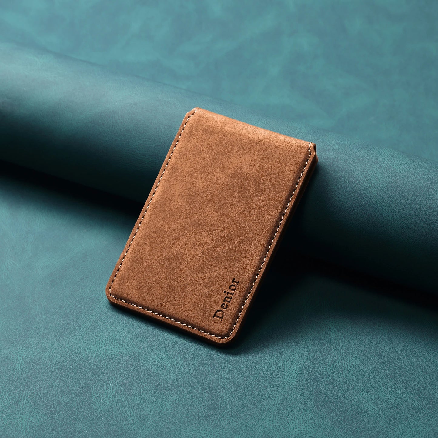 Denior Magnetic Card Holder Leather Card Bag Suitable For Magsafe Function Phone Case