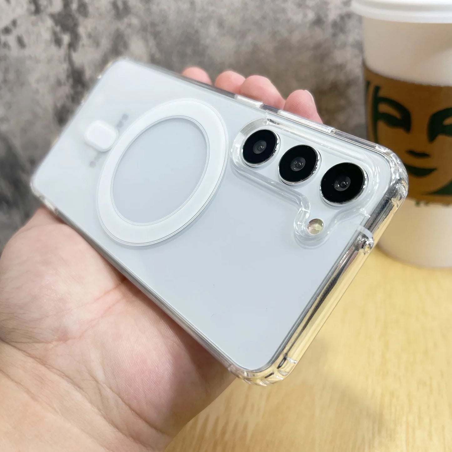 Original For Magsafe Magnetic Case for Samsung Galaxy S25 S24 S21 FE S22 Plus S23 Ultra Plus Wireless Charging Shockproof Cover